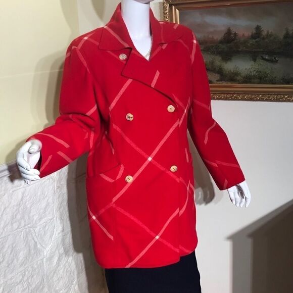 Nancy Taylor Wool Pea Coat - Picture 2 of 6